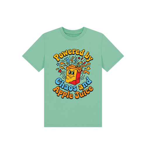 Peppermint Printed Kids T-Shirt Front