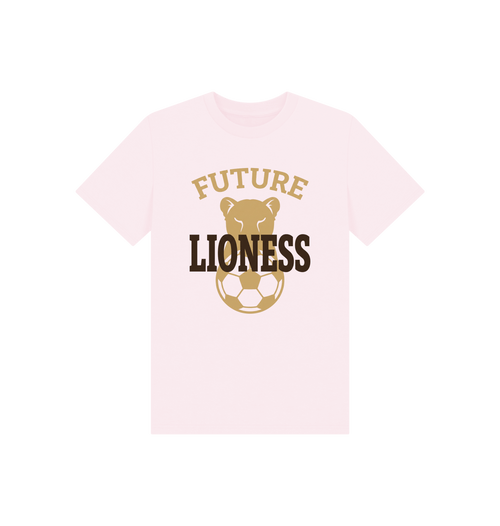 Pink Printed Kids T-Shirt Front
