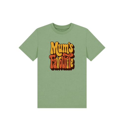 Sage Printed Kids T-Shirt Front