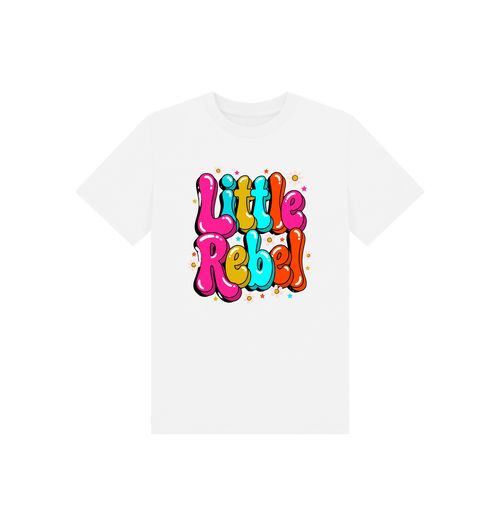 Peppermint Printed Kids T-Shirt Front